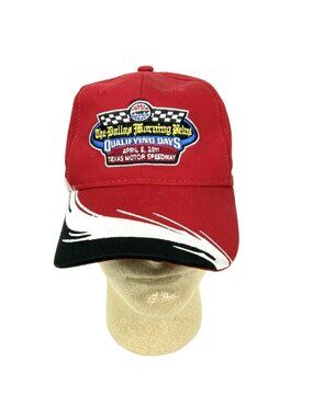 NASCAR Dallas Morning News Qualifying Days Red Baseball Cap